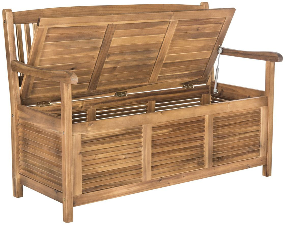 Safavieh Brisbane Storage Bench | Outdoor Stools & Benches | Modishstore - 13