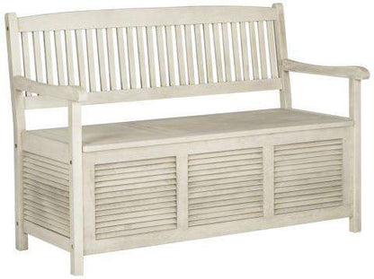 Safavieh Brisbane Storage Bench | Outdoor Stools & Benches | Modishstore - 5