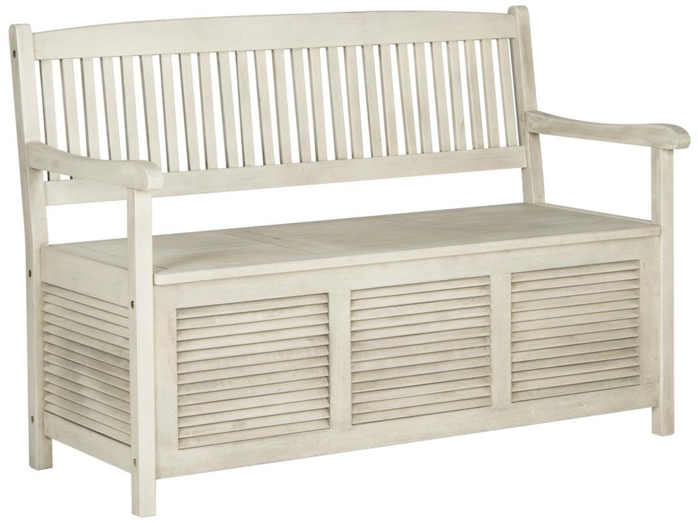 Safavieh Brisbane Storage Bench | Outdoor Stools & Benches | Modishstore - 7