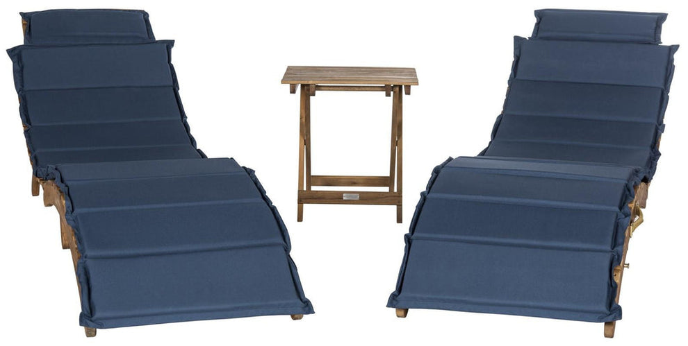 Safavieh Pacifica 3 Piece Lounge Set | Outdoor Chaise Lounges |  Modishstore  - 18