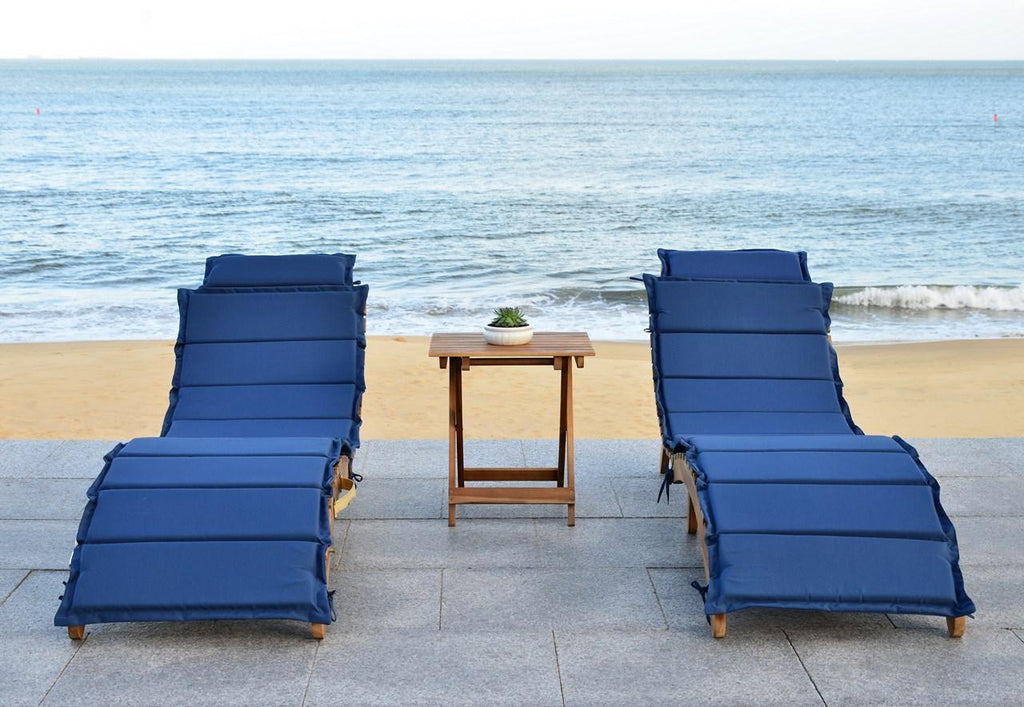 Safavieh Pacifica 3 Piece Lounge Set | Outdoor Chaise Lounges |  Modishstore  - 19