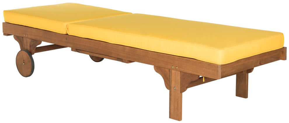 Safavieh Newport Chaise Lounge Chair With Side Table | Outdoor Recliners & Lounge Chairs | Modishstore - 5