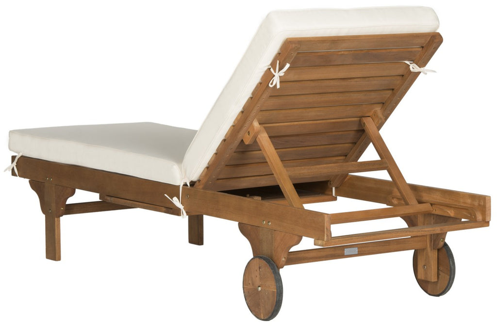 Safavieh Newport Chaise Lounge Chair With Side Table | Outdoor Recliners & Lounge Chairs | Modishstore - 14