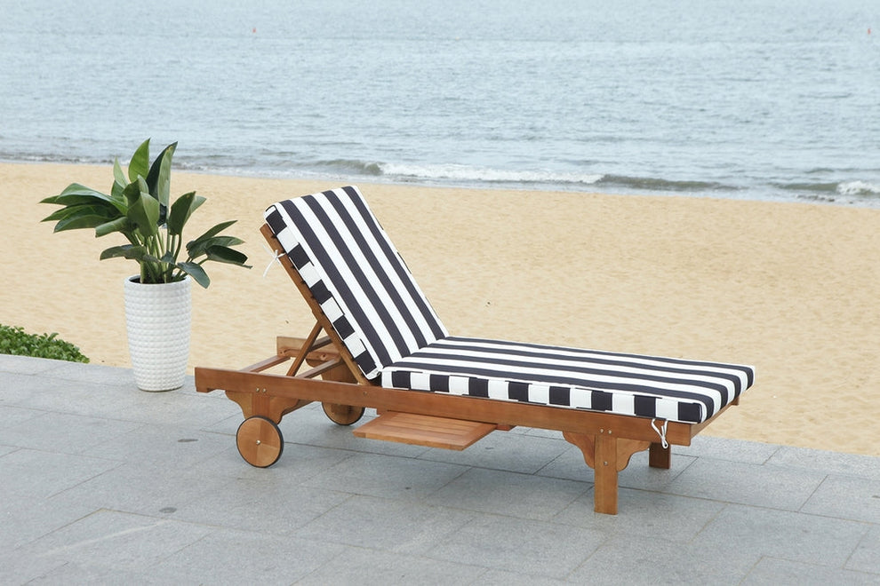 Safavieh Newport Chaise Lounge Chair With Side Table | Outdoor Recliners & Lounge Chairs | Modishstore - 16