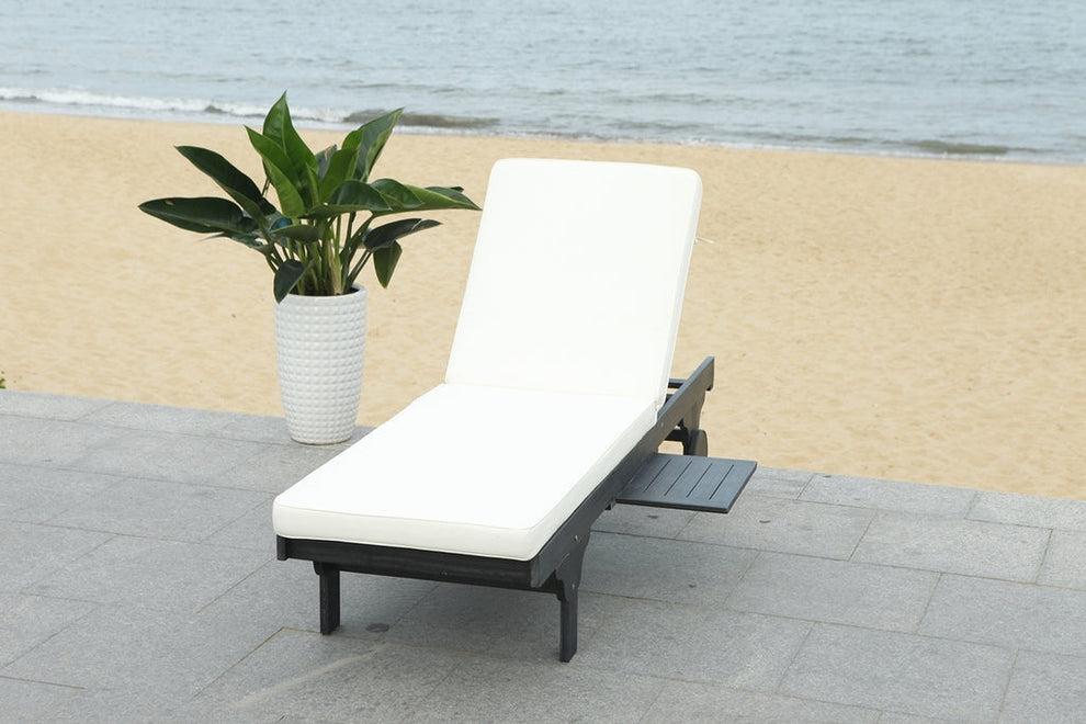 Safavieh Newport Chaise Lounge Chair With Side Table | Outdoor Recliners & Lounge Chairs | Modishstore - 20