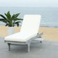Safavieh Newport Chaise Lounge Chair With Side Table | Outdoor Recliners & Lounge Chairs |  Modishstore  - 22