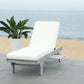 Safavieh Newport Chaise Lounge Chair With Side Table | Outdoor Recliners & Lounge Chairs | Modishstore - 22