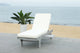 Safavieh Newport Chaise Lounge Chair With Side Table | Outdoor Recliners & Lounge Chairs | Modishstore - 22