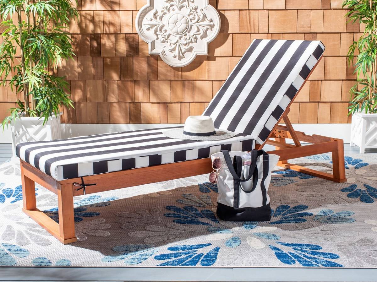 Safavieh Solano Sunlounger | Outdoor Recliners & Lounge Chairs |  Modishstore  - 7