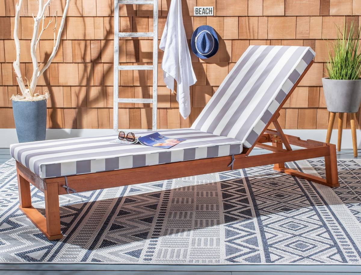 Safavieh Solano Sunlounger | Outdoor Recliners & Lounge Chairs |  Modishstore  - 11