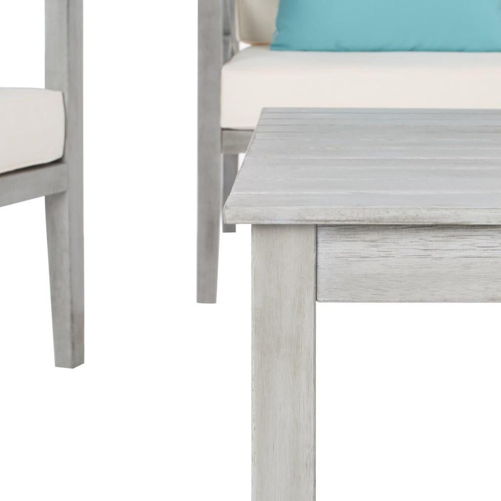 Safavieh Nunzio 4 Pc Outdoor Set With Accent Pillows | Outdoor Sofas, Loveseats & Sectionals | Modishstore - 10