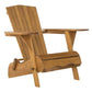 Safavieh Breetel Set Of 2 Adirondack Chairs | Outdoor Chaise Lounges | Modishstore - 1