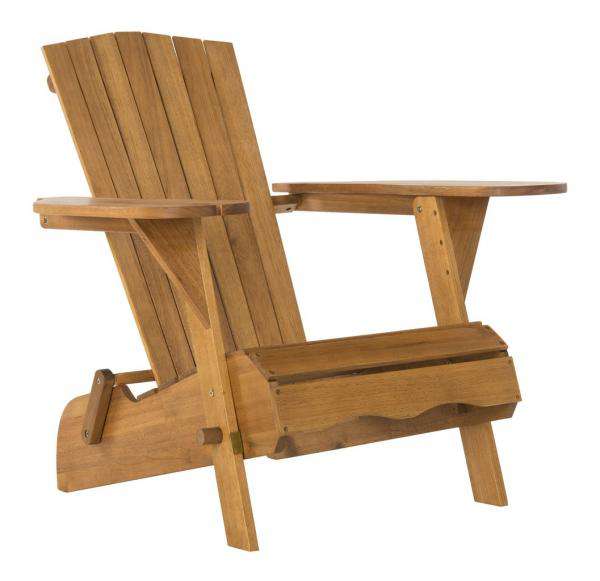 Safavieh Breetel Set Of 2 Adirondack Chairs | Outdoor Chaise Lounges | Modishstore - 1