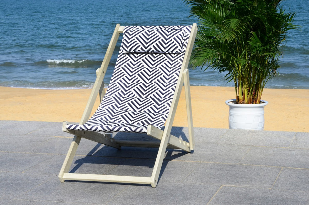 Safavieh Rive Foldable Sling Chair | Outdoor Chairs |  Modishstore  - 2
