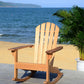 Safavieh Brizio Adirondack Rocking Chair | Rocking Chairs |  Modishstore  - 4