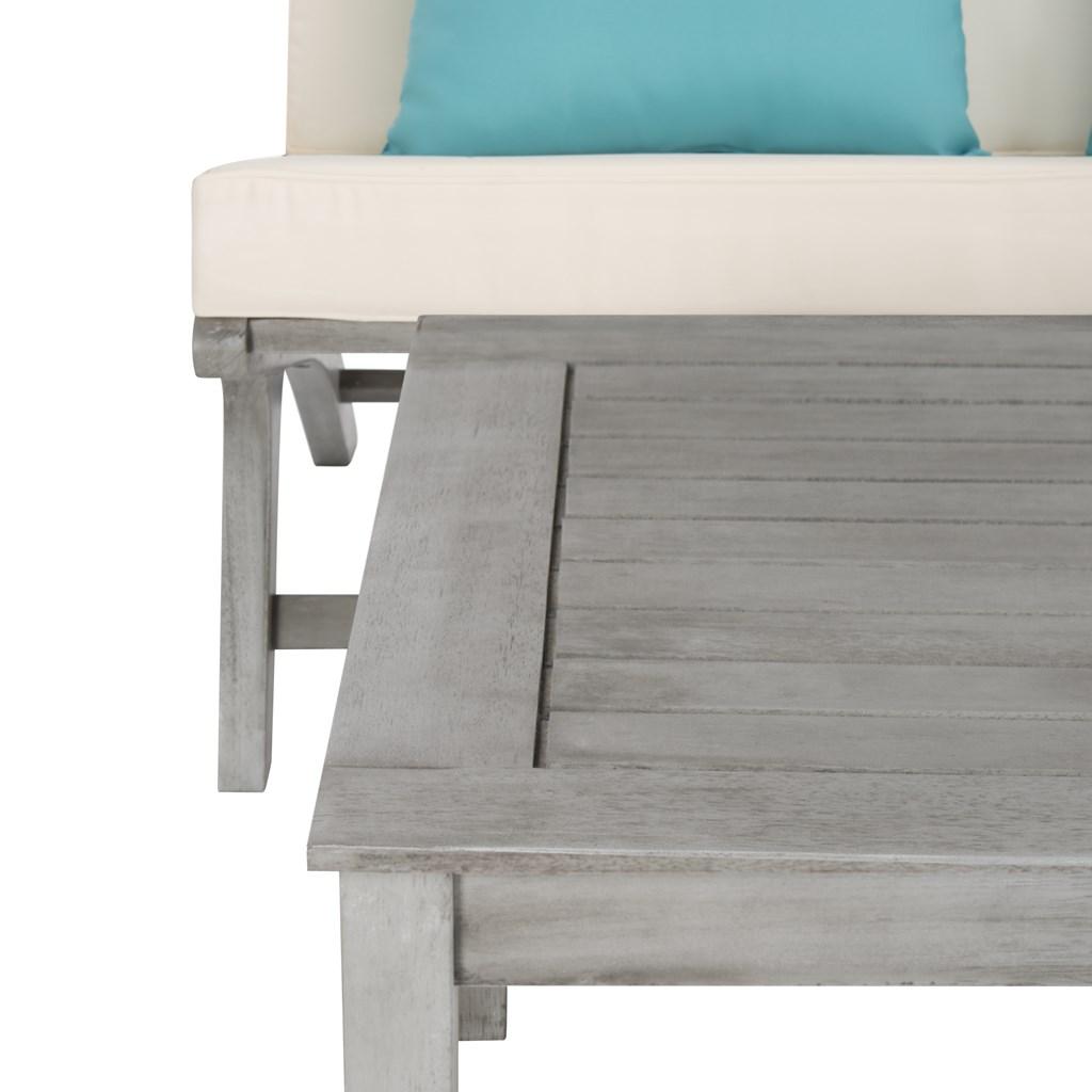 Safavieh Chaston 4 Pc Outdoor Living Set With Accent Pillows | Outdoor Sofas, Loveseats & Sectionals |  Modishstore  - 7