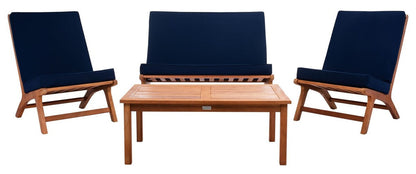 Safavieh Chaston 4 Pc Living Set | Outdoor Sofas, Loveseats & Sectionals |  Modishstore  - 12