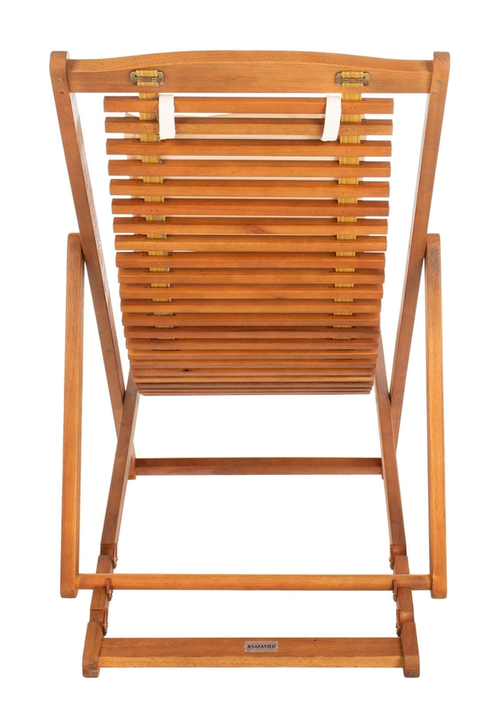 Rendi Relax Chair With Pillow - Set Of 2 - Natural, Navy | Outdoor Chaise Lounges |  Modishstore  - 21