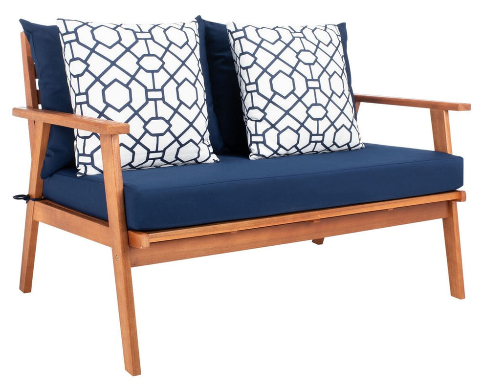 Safavieh Deacon 4 Pc Living Set | Outdoor Sofas, Loveseats & Sectionals |  Modishstore  - 13