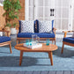 Safavieh Deacon 4 Pc Living Set | Outdoor Sofas, Loveseats & Sectionals |  Modishstore  - 16