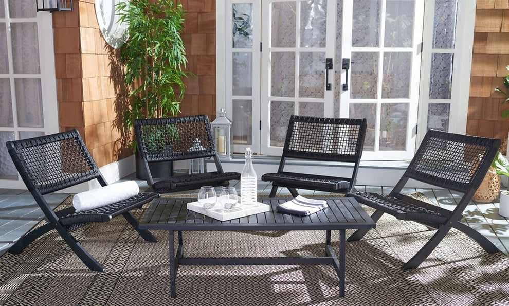 Safavieh Blaze Living Set | Outdoor Sofas, Loveseats & Sectionals |  Modishstore  - 28