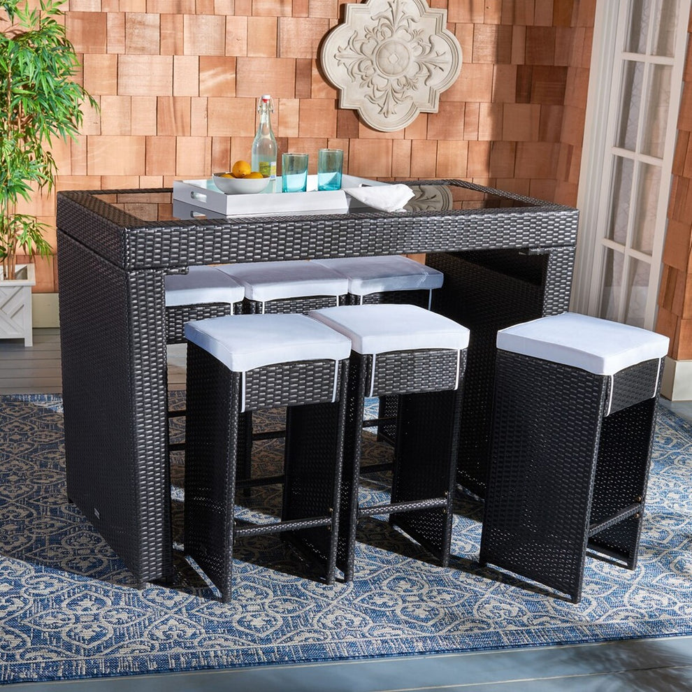 Safavieh Horus Dining Set | Outdoor Dining Sets |  Modishstore  - 3