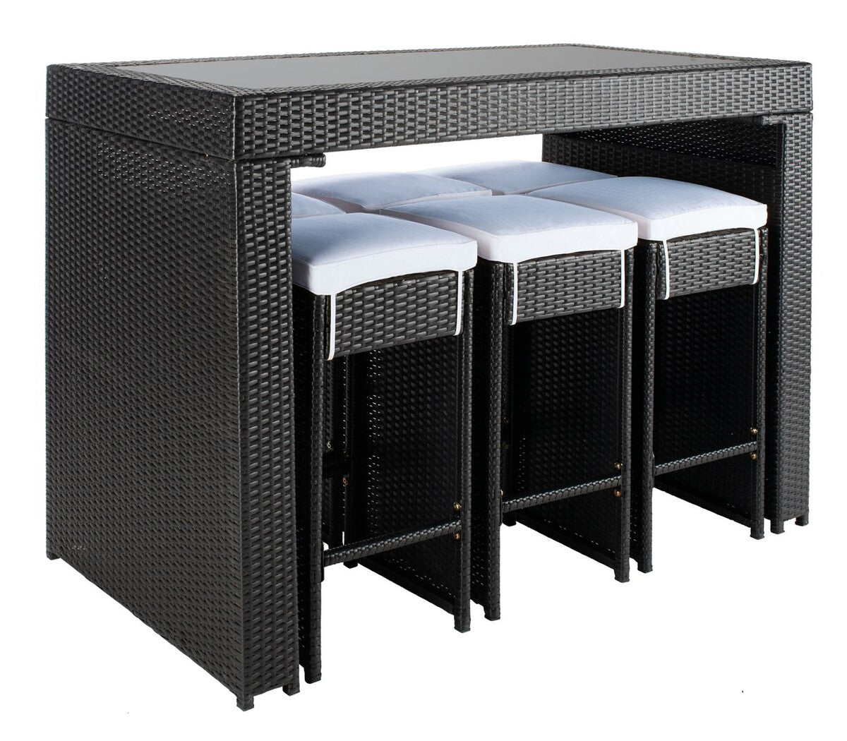 Safavieh Horus Dining Set | Outdoor Dining Sets |  Modishstore  - 2