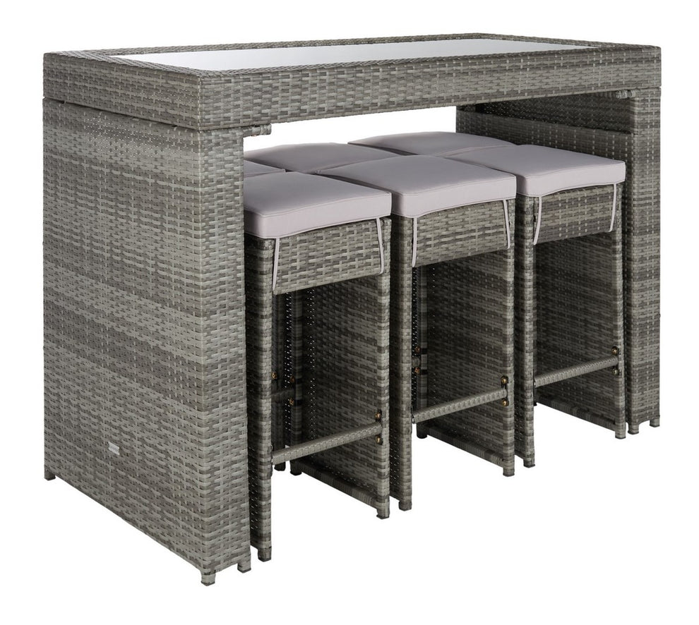 Safavieh Horus Dining Set | Outdoor Dining Sets |  Modishstore  - 8