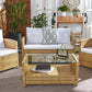 Safavieh Vellor 4Pc Living Set | Outdoor Sofas, Loveseats & Sectionals |  Modishstore  - 20