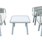 Safavieh Kerson 4Pc Rope Living Set | Outdoor Patio |  Modishstore  - 4