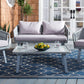 Safavieh Kerson 4Pc Rope Living Set | Outdoor Patio |  Modishstore  - 6