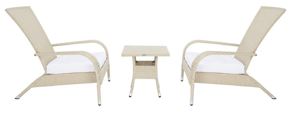Safavieh Edna 3Pc Lounge Set | Outdoor Chairs |  Modishstore  - 18