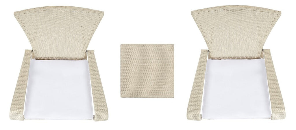 Safavieh Edna 3Pc Lounge Set | Outdoor Chairs |  Modishstore  - 13