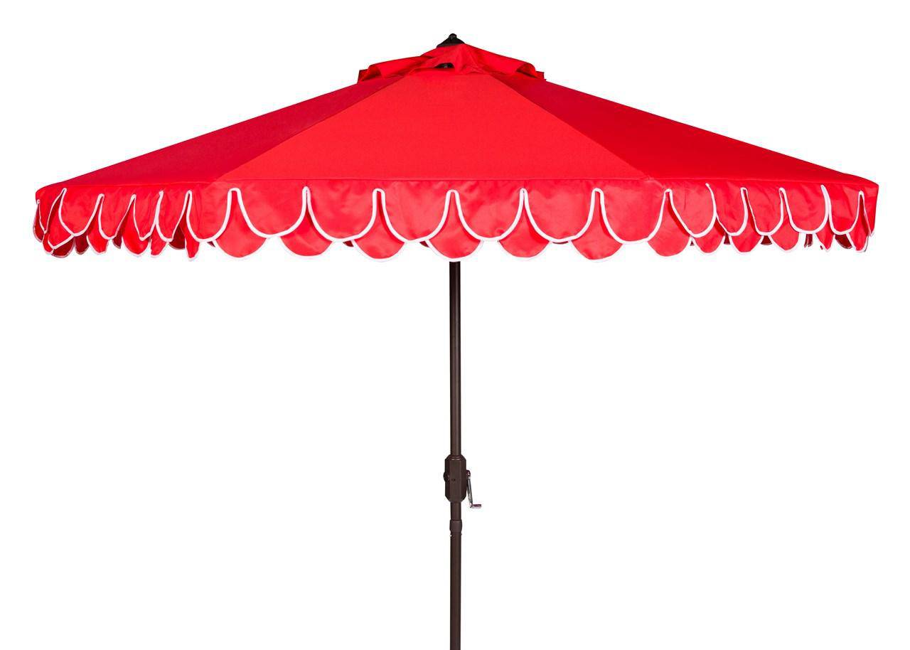 Safavieh Elegant Valance 9Ft Auto Tilt Umbrella | Umbrellas |  Modishstore  - 3
