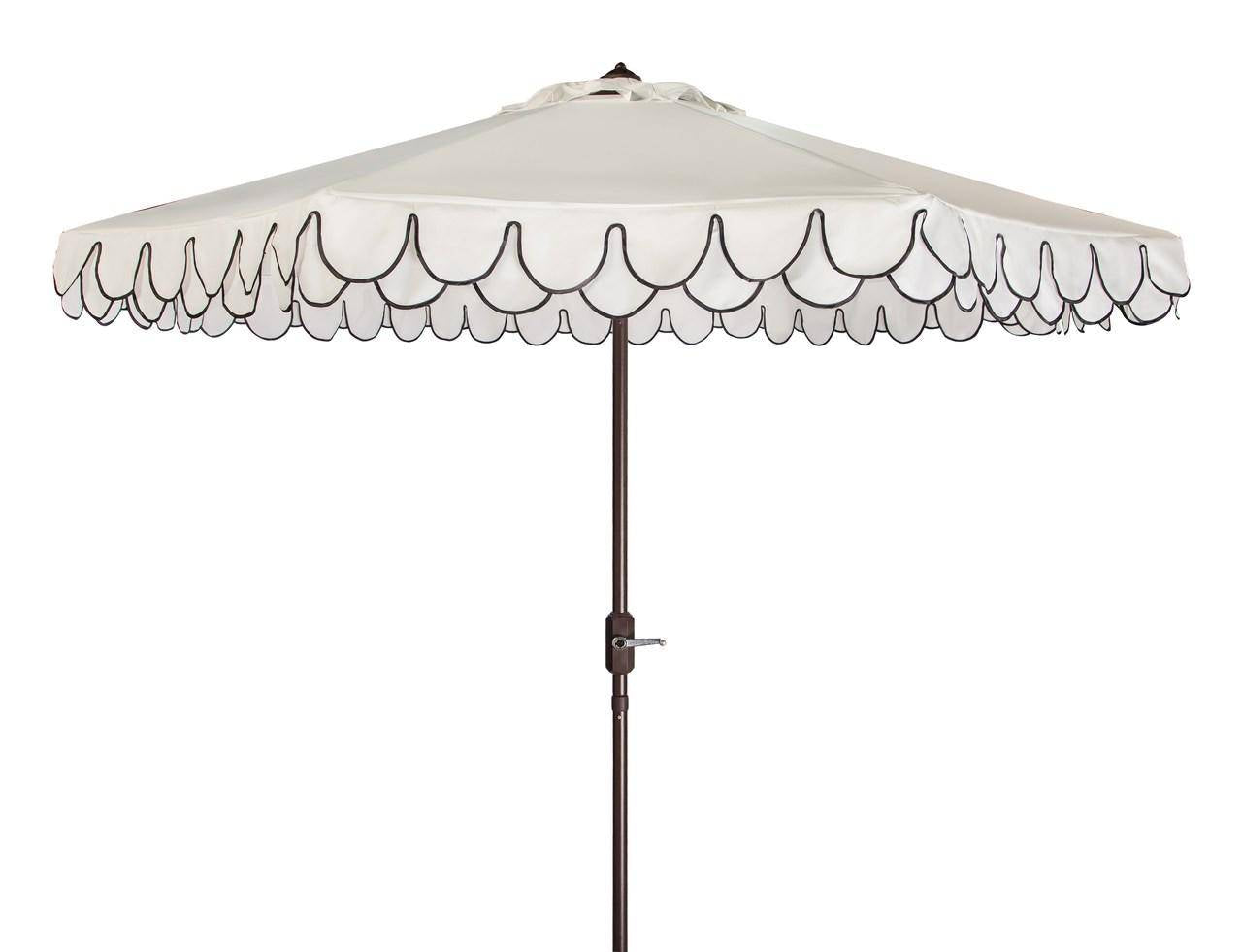 Safavieh Elegant Valance 9Ft Auto Tilt Umbrella | Umbrellas |  Modishstore  - 6