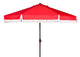 Safavieh Milan Fringe 9Ft Crank Outdoor Push Button Tilt Umbrella | Umbrellas |  Modishstore  - 5