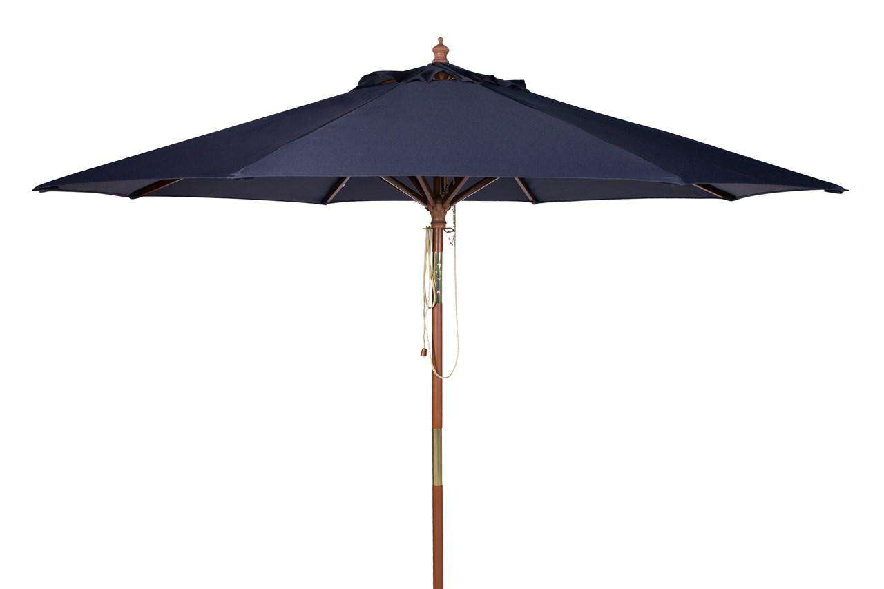 Safavieh Cannes 9Ft Wooden Outdoor Umbrella | Umbrellas |  Modishstore  - 3
