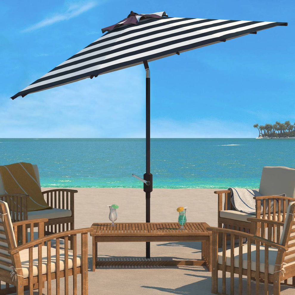 Safavieh Iris Fashion Line 11Ft Rnd Umbrella | Umbrellas |  Modishstore 