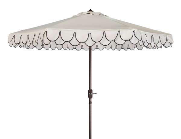 Safavieh Elegant Valance 11Ft Rnd Umbrella | Umbrellas |  Modishstore  - 3
