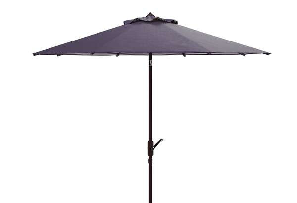 Safavieh Athens 11Ft Rnd Crank Umbrella | Umbrellas |  Modishstore 