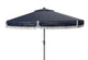 Safavieh Milan Fringe 11Ft Rnd Crank Umbrella | Umbrellas |  Modishstore 