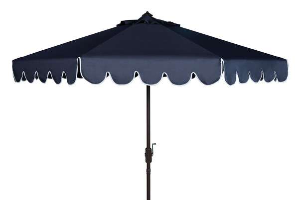 Safavieh Venice 11Ft Rnd Crank Umbrella | Umbrellas |  Modishstore 