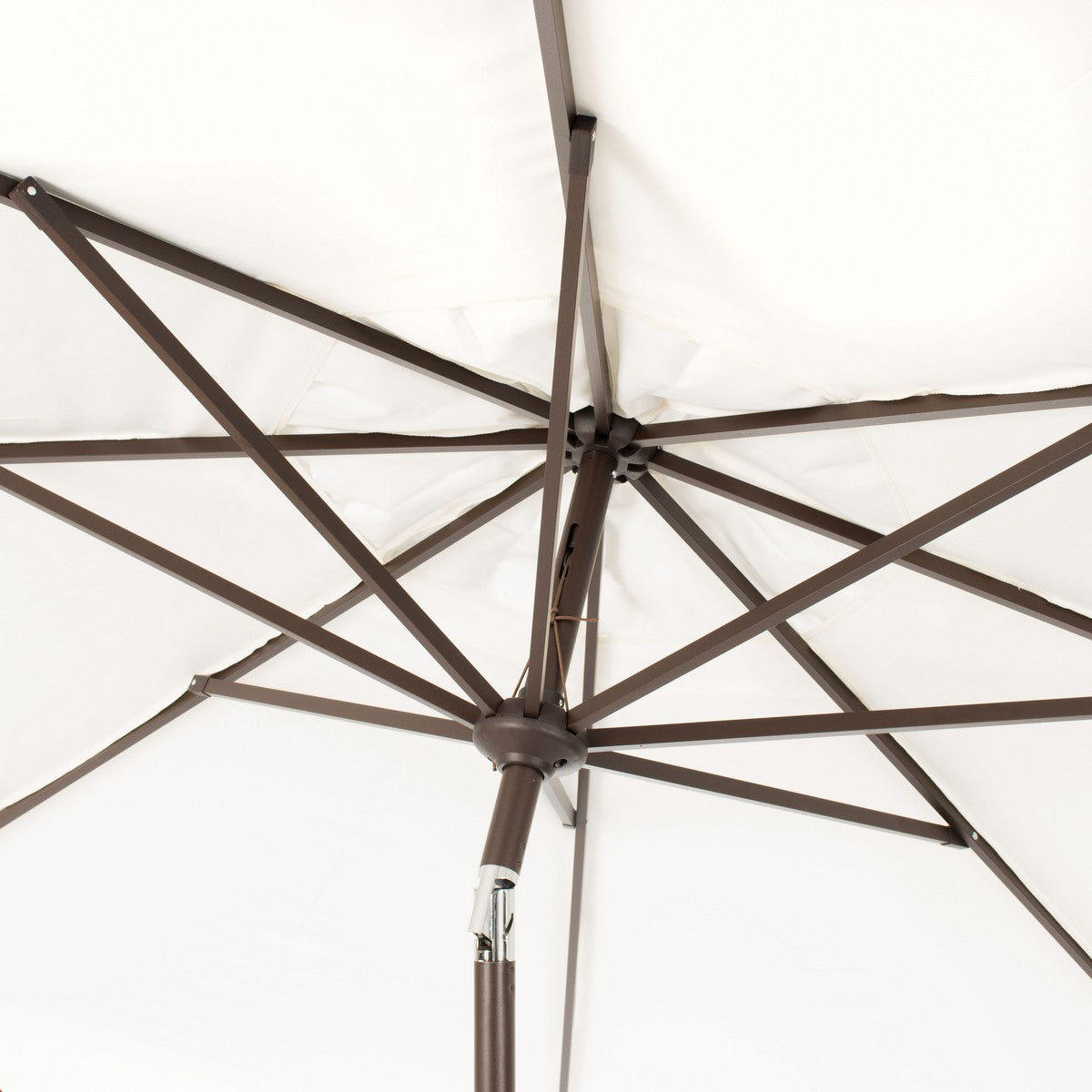 Safavieh Venice 11Ft Rnd Crank Umbrella | Umbrellas |  Modishstore  - 6