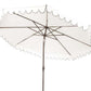 Safavieh Venice 11Ft Rnd Crank Umbrella | Umbrellas |  Modishstore  - 4