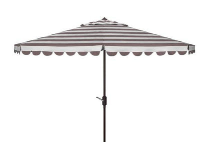 Safavieh Vienna 11Ft Rnd Crank Umbrella | Umbrellas |  Modishstore 