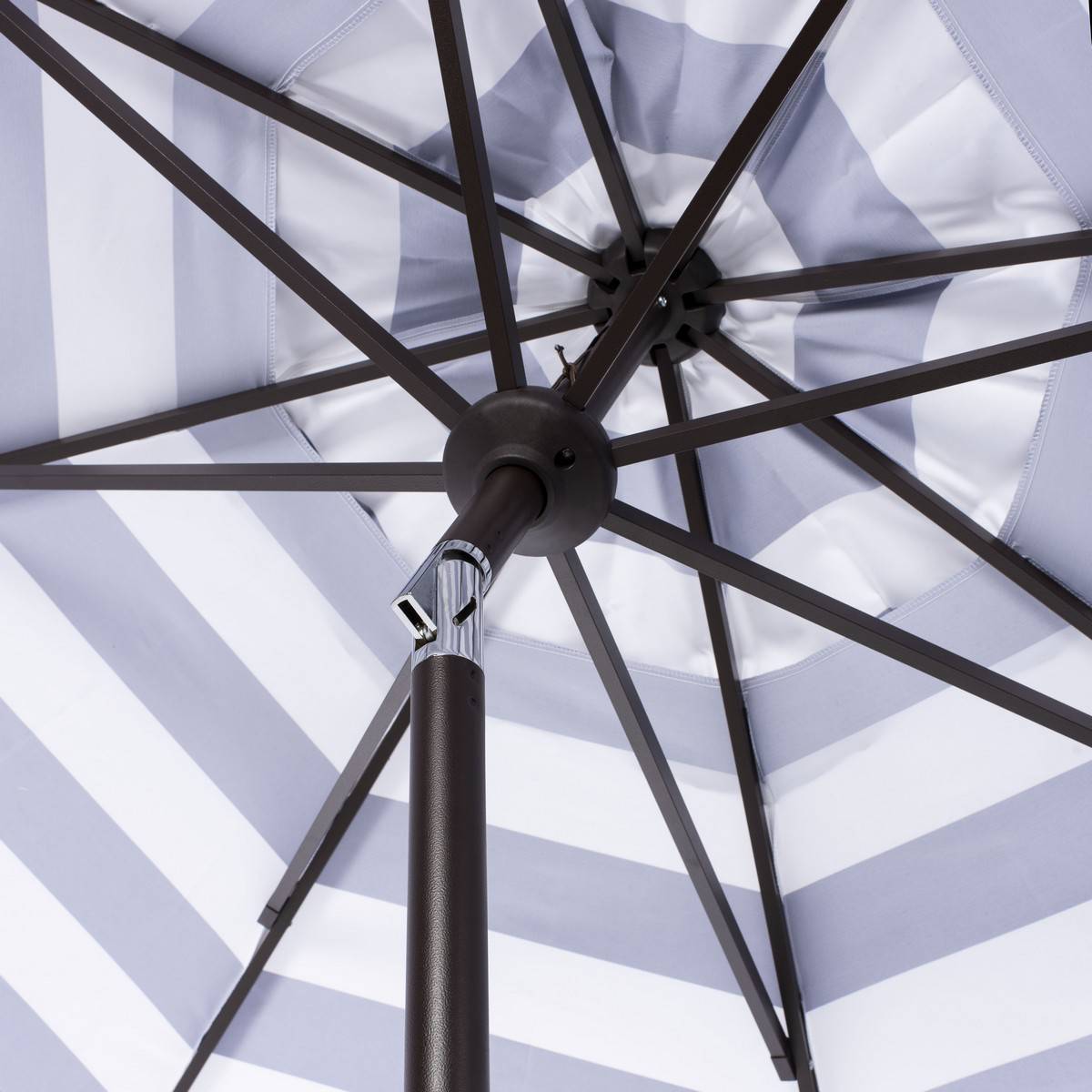 Safavieh Vienna 11Ft Rnd Crank Umbrella | Umbrellas |  Modishstore  - 5