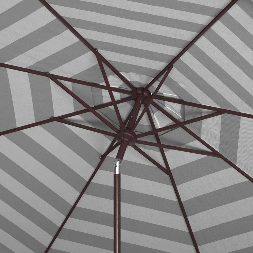 Safavieh Vienna 11Ft Rnd Crank Umbrella | Umbrellas |  Modishstore  - 8