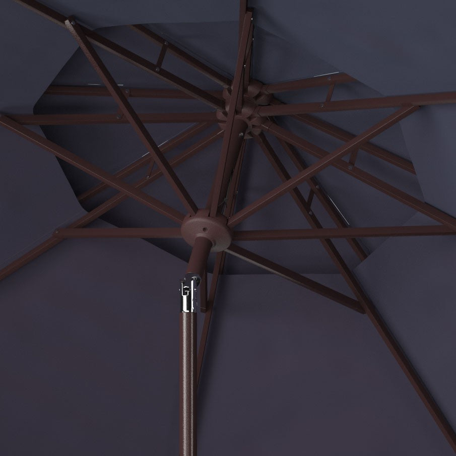 Safavieh Zimmerman 9Ft Double Top Market Umbrella | Umbrellas |  Modishstore  - 3