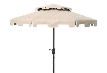 Safavieh Zimmerman 9Ft Double Top Market Umbrella | Umbrellas |  Modishstore  - 4