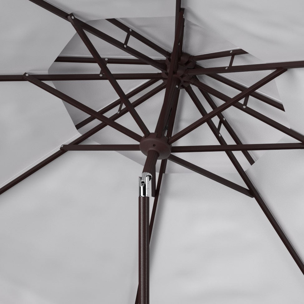 Safavieh Zimmerman 9Ft Double Top Market Umbrella | Umbrellas |  Modishstore  - 9